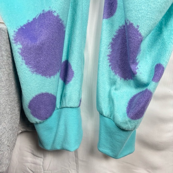 Pixar x Torrid Monsters Inc Full Body Suit with horned Hood. Size 1/2 - Picture 15 of 16